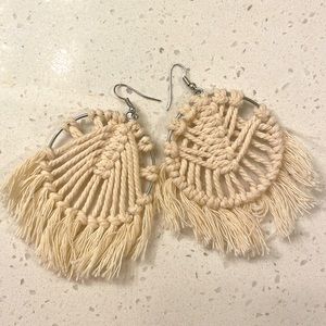 Macramé earrings